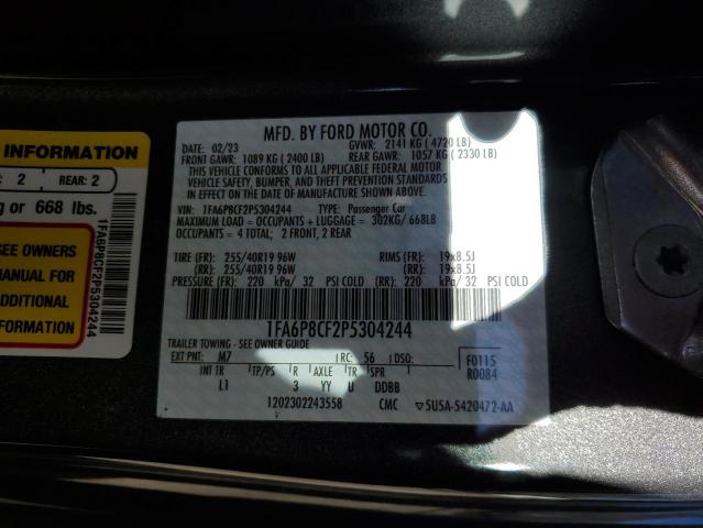 2023 FORD MUSTANG GT - 1FA6P8CF2P5304244