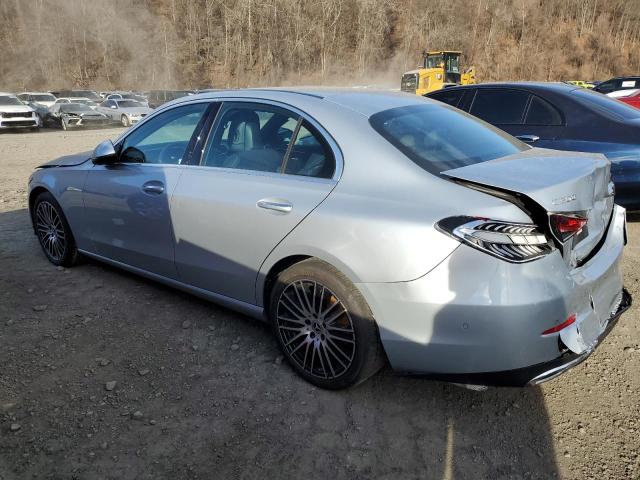 MERCEDES-BENZ C 300 4MAT 2023 silver  gas W1KAF4HB3PR150583 photo #3