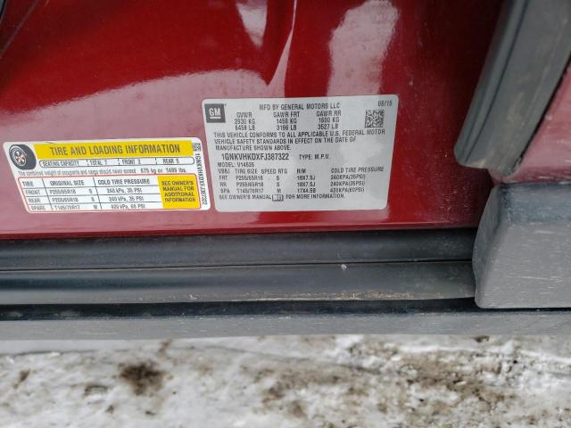 2015 CHEVROLET TRAVERSE L - 1GNKVHKDXFJ387322