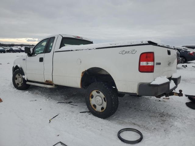 FORD F150 2007 white  gas 1FTVF14557NA76617 photo #3