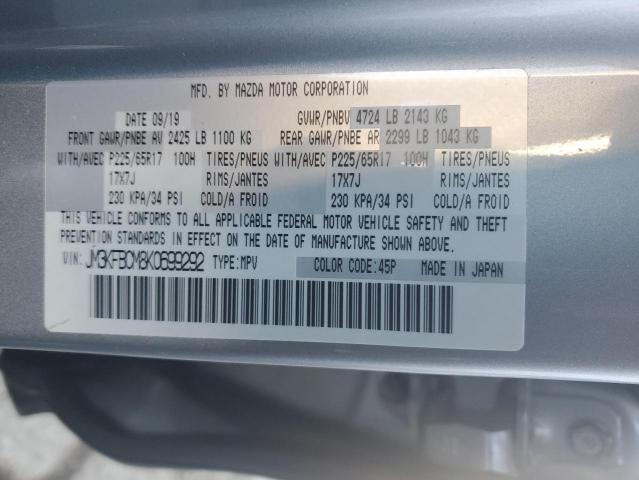 2019 MAZDA CX-5 TOURI - JM3KFBCM8K0699292