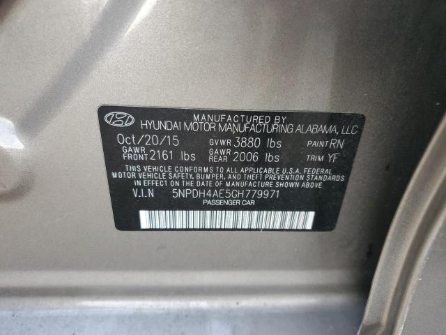 2016 HYUNDAI ELANTRA SE - 5NPDH4AE5GH779971