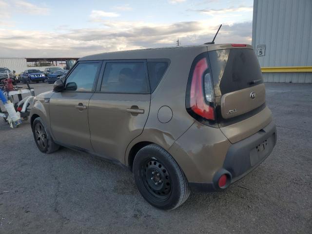 KIA SOUL 2014 brown  gas KNDJN2A29E7043929 photo #3