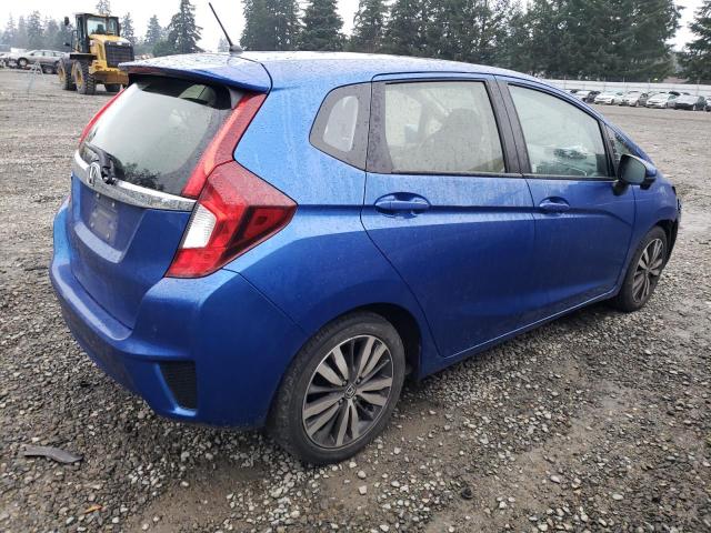 HONDA FIT EX 2016 blue  gas JHMGK5H78GS015396 photo #4