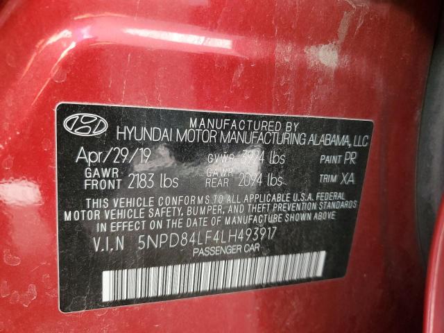 2020 HYUNDAI ELANTRA SE - 5NPD84LF4LH493917