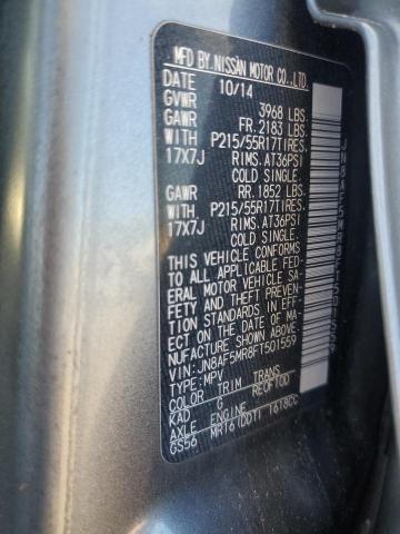 2015 NISSAN JUKE S - JN8AF5MR8FT501559