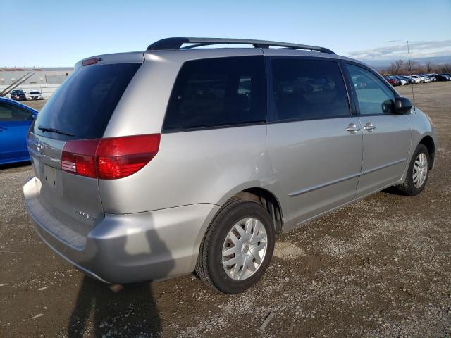 TOYOTA SIENNA CE 2005 silver  gas 5TDZA23C65S369987 photo #4