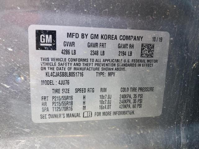 2020 BUICK ENCORE PRE - KL4CJASB8LB051716