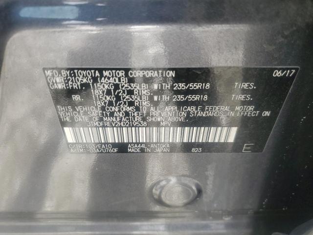 2017 TOYOTA RAV4 LIMIT - JTMDFREV2HD219538