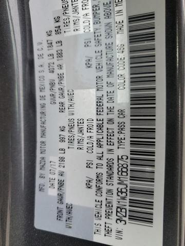 2018 MAZDA 3 GRAND TO - 3MZBN1W36JM166875