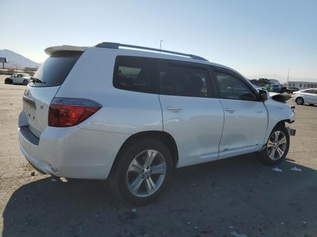 TOYOTA HIGHLANDER 2009 white  gas JTEDS43AX92090522 photo #4