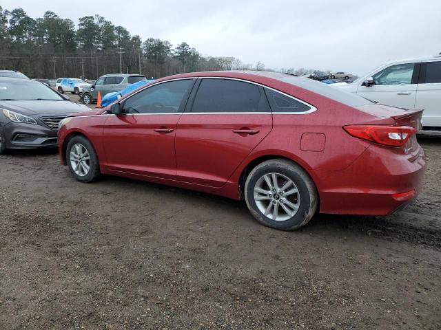 HYUNDAI SONATA SE 2015 red sedan 4d gas 5NPE24AF5FH121287 photo #3