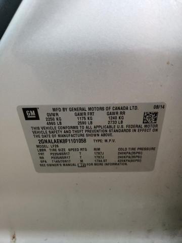 2015 CHEVROLET EQUINOX LS - 2GNALAEK8F1101058