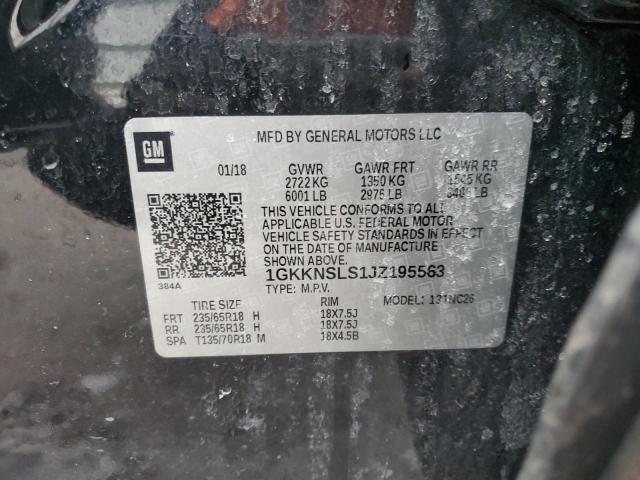 2018 GMC ACADIA SLE - 1GKKNSLS1JZ195563