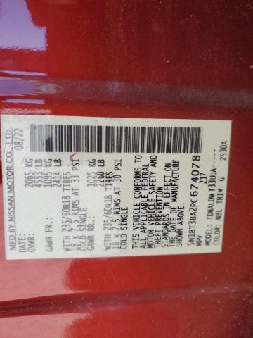 2023 NISSAN ROGUE SV - 5N1BT3BA2PC674078