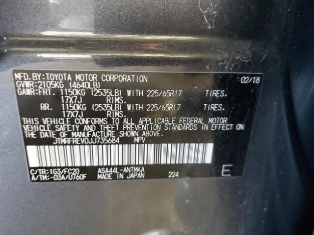 2018 TOYOTA RAV4 ADVEN - JTMRFREV0JJ735684