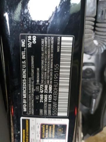 2017 MERCEDES-BENZ C 300 4MAT - 55SWF4KB0HU195155