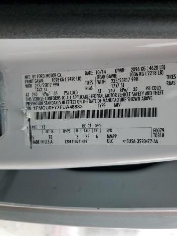 2015 FORD ESCAPE S - 1FMCU0F7XFUA48883