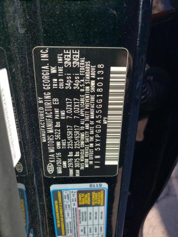 2016 KIA SORENTO LX - 5XYPGDA55GG180138