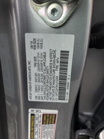 2019 ACURA RDX ADVANC 5J8TC2H76KL012304
