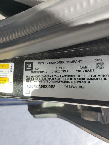 2017 CHEVROLET SPARK LS - KL8CA6SA8HC810482