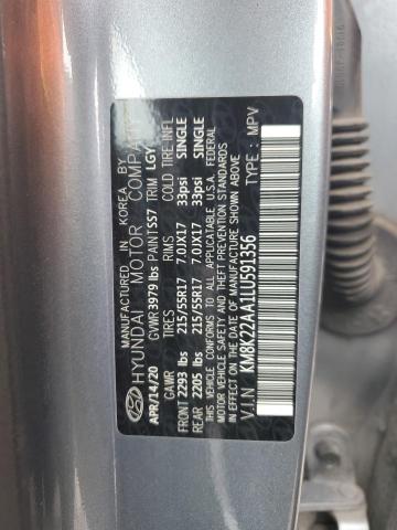 2020 HYUNDAI KONA SEL - KM8K22AA1LU591356