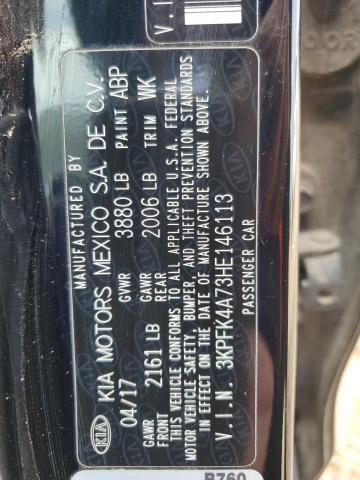 2017 KIA FORTE LX - 3KPFK4A73HE146113