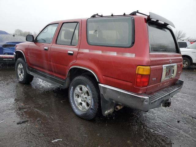 TOYOTA 4RUNNER VN 1992 red  gas JT3VN39W3N0076856 photo #3