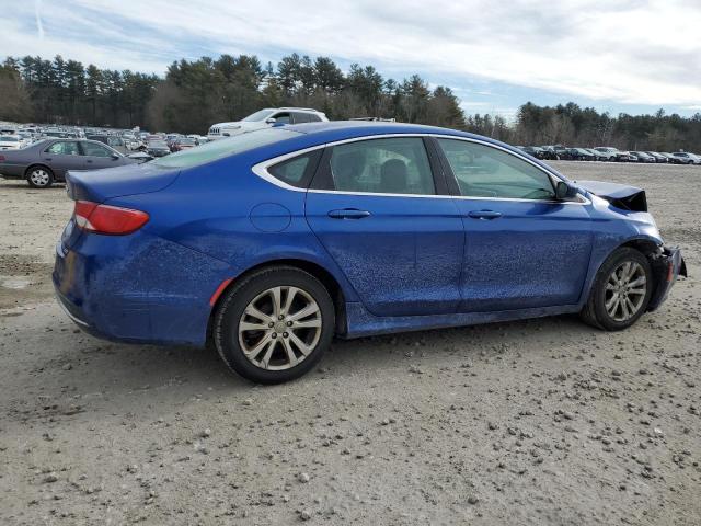 CHRYSLER 200 LIMITE 2015 blue  gas 1C3CCCABXFN590617 photo #4