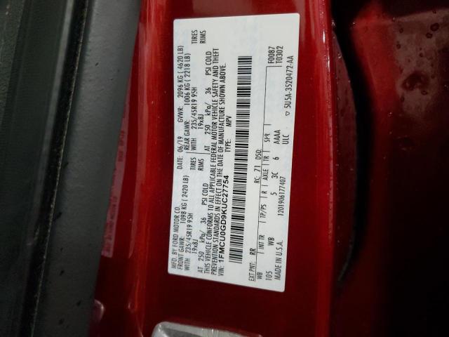 2019 FORD ESCAPE SE - 1FMCU0GD9KUC27754