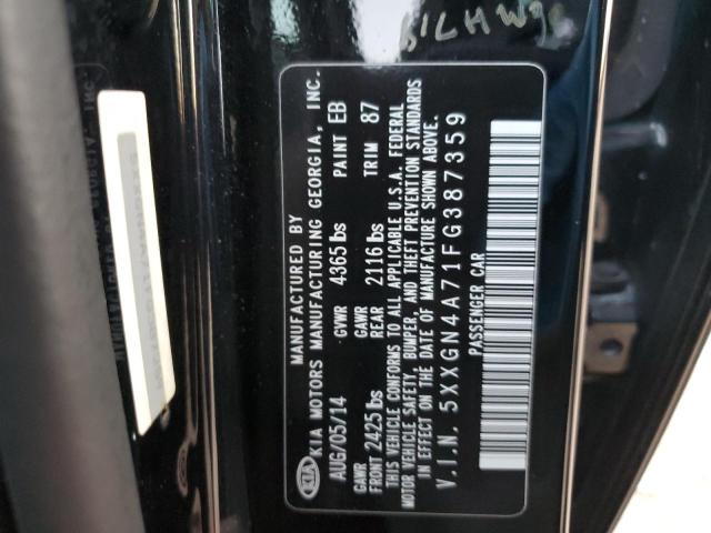 2015 KIA OPTIMA EX - 5XXGN4A71FG387359