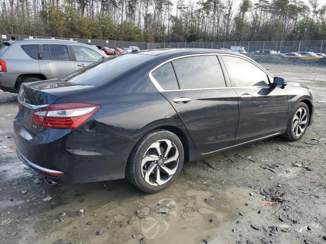 HONDA ACCORD EXL 2016 black  gas 1HGCR3F87GA001623 photo #4