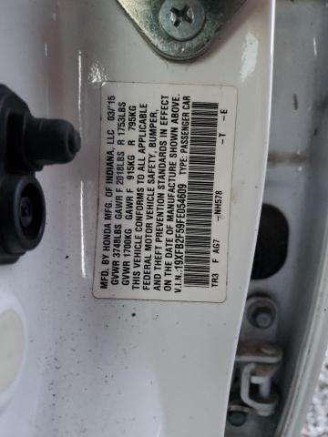 2015 HONDA CIVIC LX - 19XFB2F59FE054609