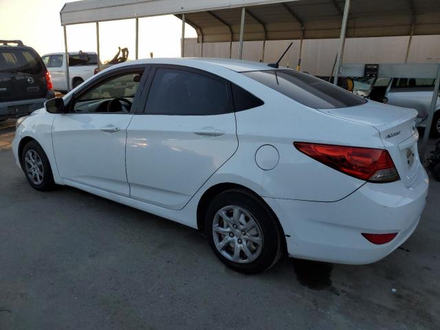 HYUNDAI ACCENT GLS 2012 white  gas KMHCT4AE2CU186316 photo #3