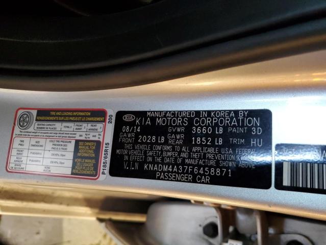2015 KIA RIO LX - KNADM4A37F6458871