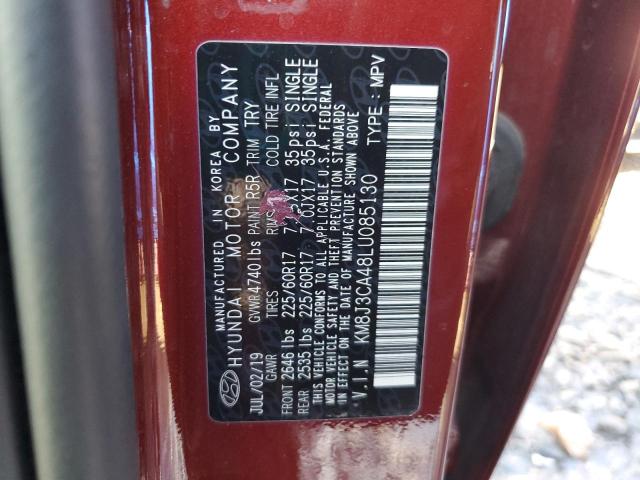 2020 HYUNDAI TUCSON LIM - KM8J3CA48LU085130