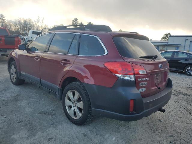 SUBARU OUTBACK 2. 2011 red  gas 4S4BRBCC8B3352787 photo #3