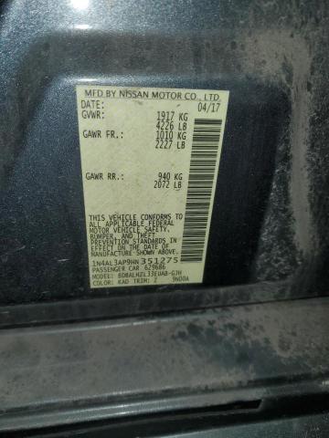 2017 NISSAN ALTIMA 2.5 - 1N4AL3AP9HN351275