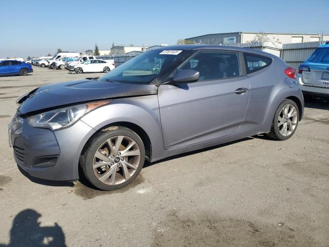 HYUNDAI VELOSTER 2016 gray  gas KMHTC6AD0GU293289 photo #1