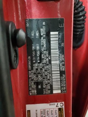 2018 TOYOTA 4RUNNER SR - JTEBU5JRXJ5505907