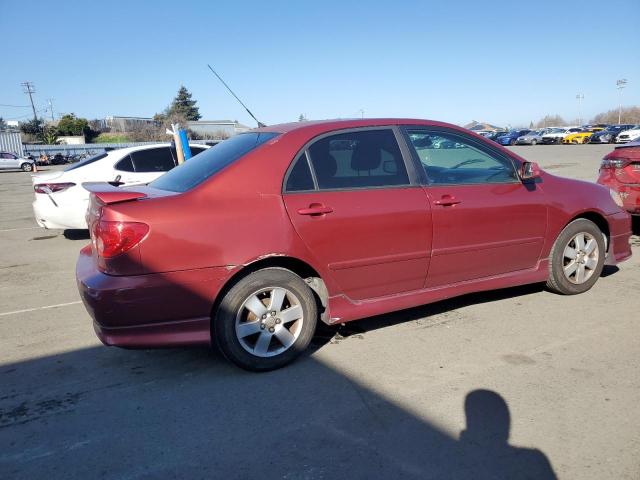 TOYOTA COROLLA CE 2008 burgundy  gas 2T1BR32E88C912899 photo #4