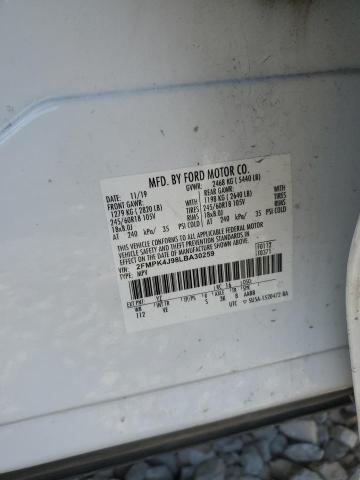 2020 FORD EDGE SEL - 2FMPK4J98LBA30259