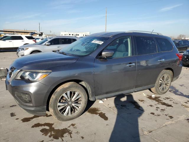 NISSAN PATHFINDER 2017 gray  gas 5N1DR2MN3HC662797 photo #1