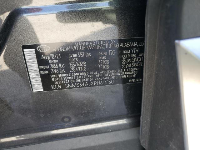 2023 HYUNDAI SANTA FE S 5NMS34AJXPH614160