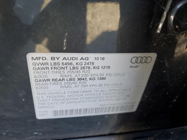 2018 AUDI Q5 PRESTIG WA1CNAFYXJ2000492