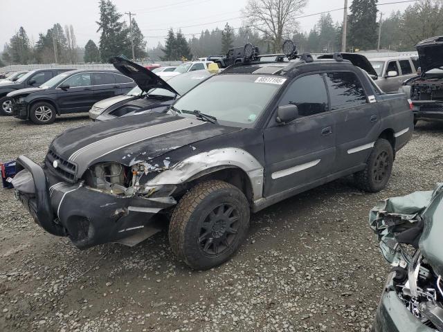 SUBARU BAJA SPORT 2005 black  gas 4S4BT62C256103026 photo #1