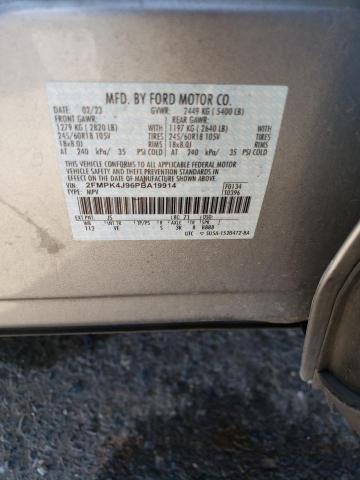 2023 FORD EDGE SEL 2FMPK4J96PBA19914