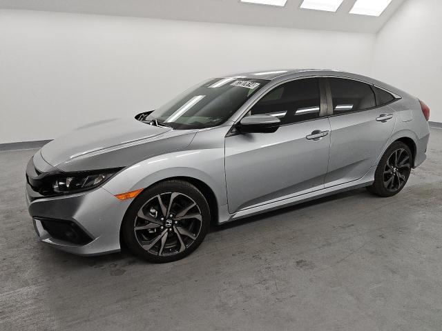 HONDA CIVIC SPOR 2020 silver  gas 2HGFC2F87LH570900 photo #1