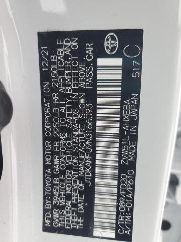 2022 TOYOTA PRIUS NIGH - JTDKAMFU9N3166093