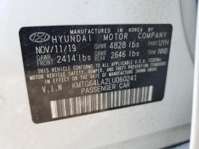2020 GENESIS G70 KMTG64LA2LU060241